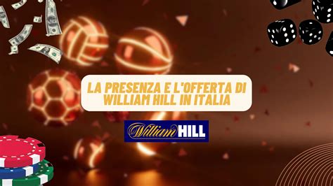 william hill italia operatore.